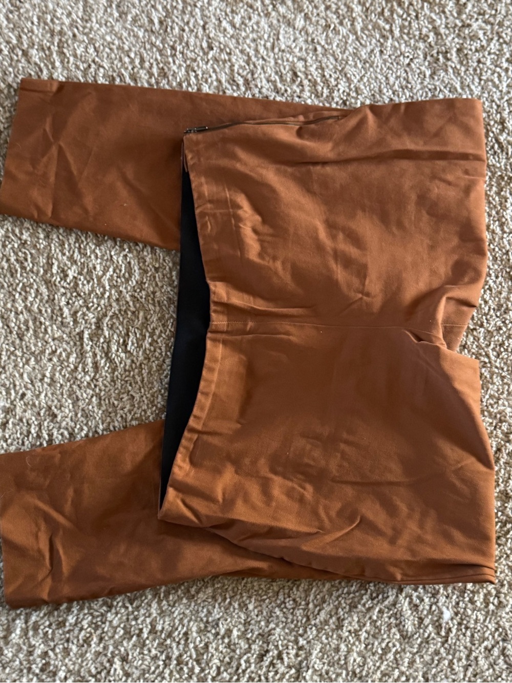 A New Day Rust Brown Casual Pants
